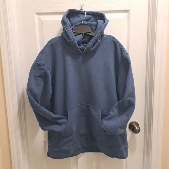 Kirkland Signature Hoodie Pullover Heavyweight Sweatshirt Blue Women's XXL - Picture 5 of 15